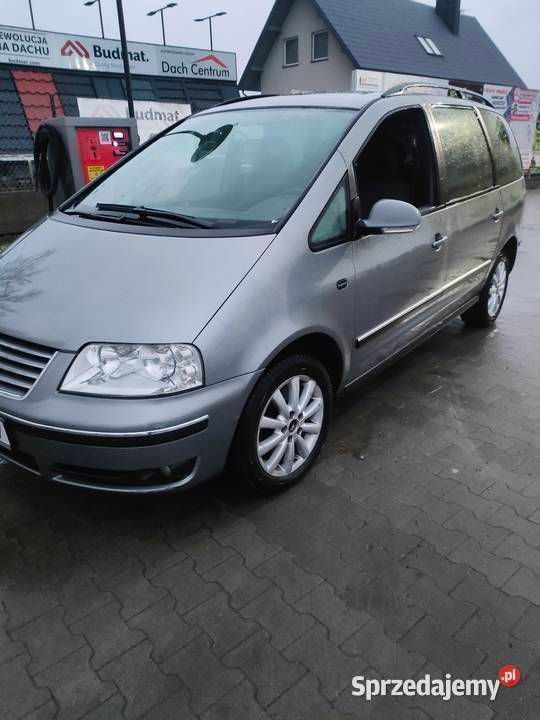 Szary Używany 2005 VW Sharan Minivan | 15 500 zł (Uczciwa cena) - Obraz 1/4