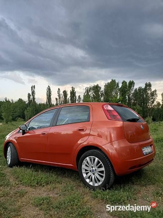 Pomarańczowy Używany 2005 Fiat Grande Punto Hatchback | 6500 zł (Super Cena) - Obraz 1/4