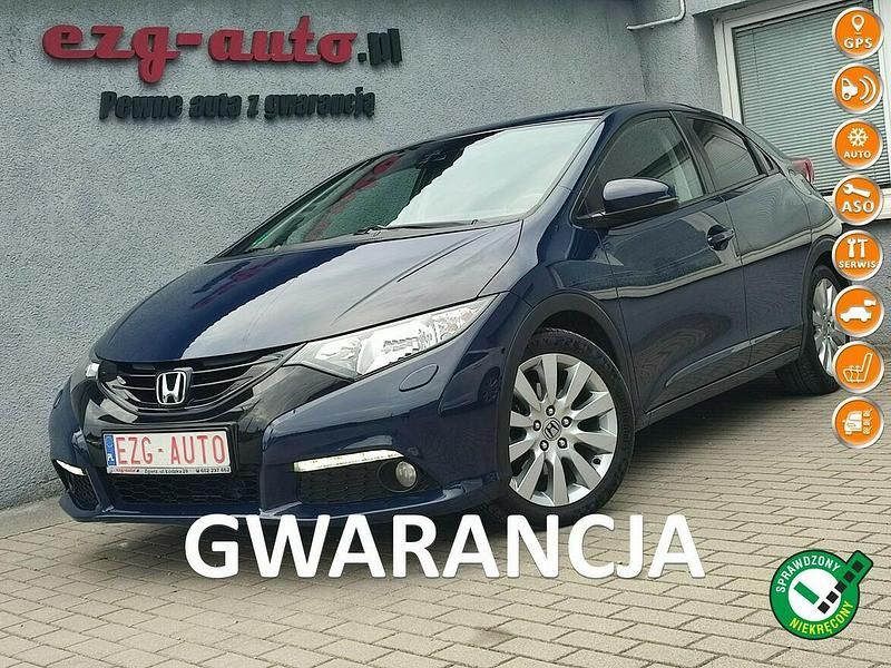 Granatowy Używany 2014 Honda Civic Hatchback | 43 900 zł (Uczciwa cena) - Obraz 1/4
