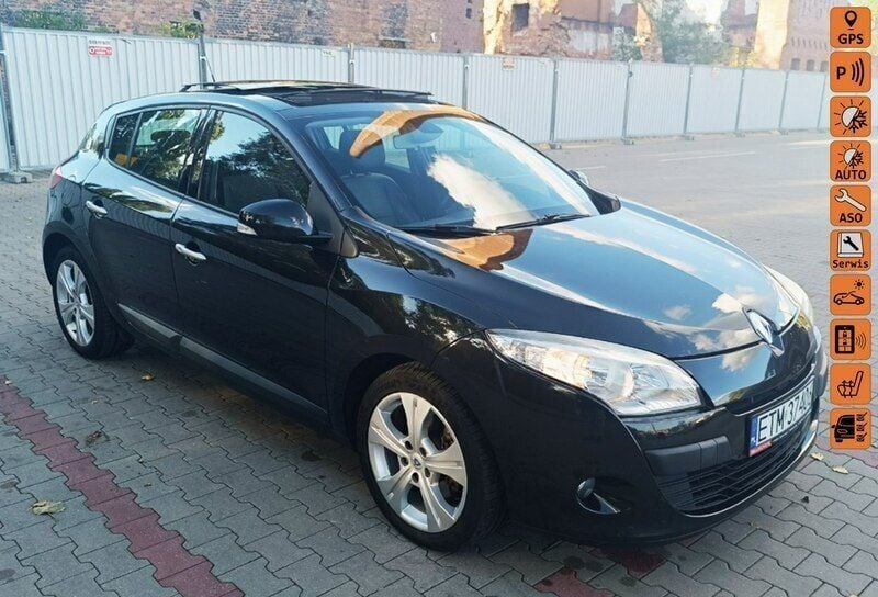Czarny (metalik) Używany 2009 Renault Mégane III Hatchback | 23 900 zł (Dość drogi) - Obraz 1/4