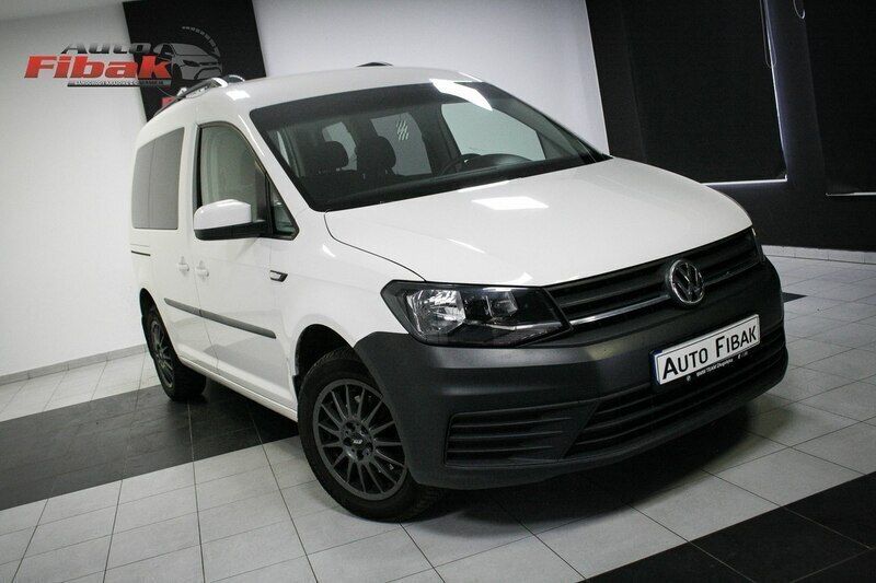 Biały Używany 2019 VW Caddy Minivan | 56 900 zł (Dobra cena) - Obraz 1/4