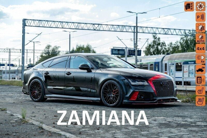 Używany Audi A7 Design 600 KM (441 kW) 2012 Czarny Hatchback
