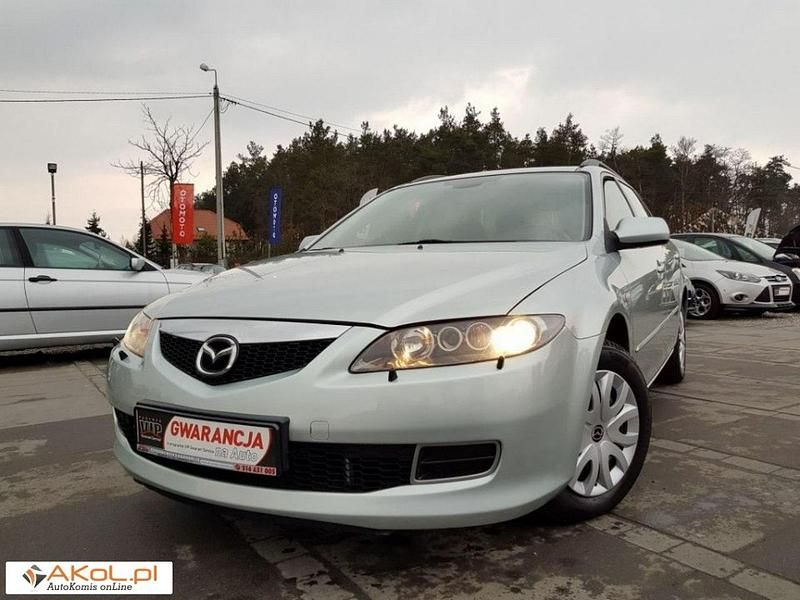 Szary (metalik, perła) Używany 2005 Mazda 6 Sedan/Limuzyna | 15 900 zł - Obraz 1/1