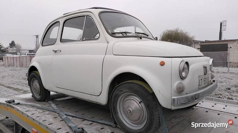 Używany Fiat 500 18 KM (13 kW) 1967 Biały Hatchback