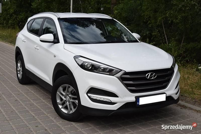 Biały Używany 2017 Hyundai Tucson SUV | 52 900 zł (Super Cena) - Obraz 1/4