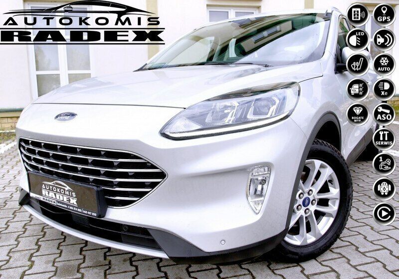 Srebrny Używany 2020 Ford Kuga Titanium SUV | 79 900 zł (Uczciwa cena) - Obraz 1/4