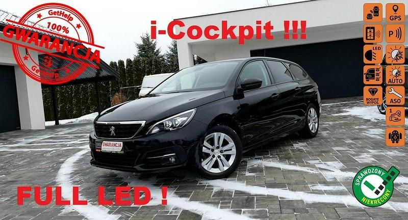 Używany Peugeot 308 SW 131 KM (96 kW) 2021 Czarny (metalik) Kombi