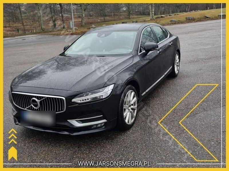 Czarny Używany 2017 Volvo S90 Sedan/Limuzyna | 57 200 zł - Obraz 1/4