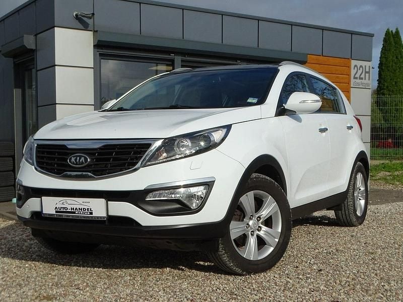 Biały Używany 2011 Kia Sportage 2 SUV | 32 900 zł (Uczciwa cena) - Obraz 1/4