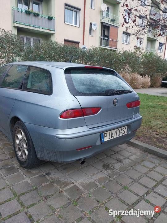 Srebrny Używany 2002 Alfa Romeo 156 Kombi | 4999 zł - Obraz 1/4