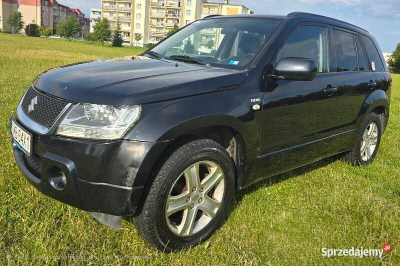 Czarny Używany 2007 Suzuki Grand Vitara SUV | 15 900 zł (Uczciwa cena) - Obraz 1/4