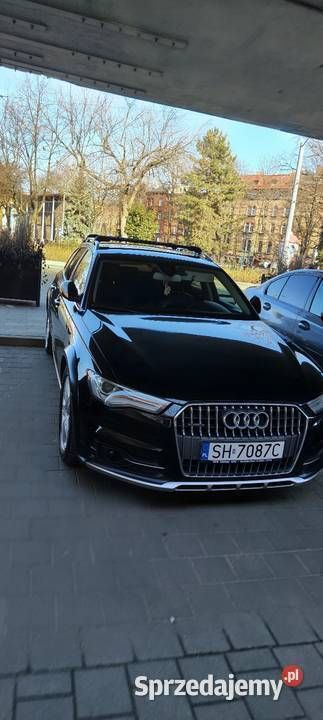 Czarny Używany 2017 Audi A6 Allroad Kombi | 95 000 zł - Obraz 1/4