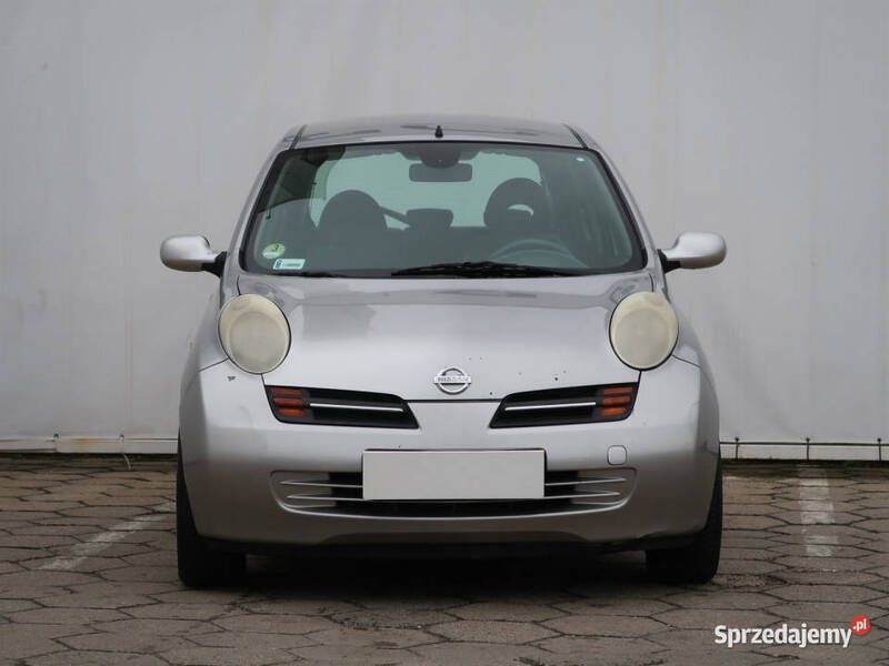 Szary Używany 2003 Nissan Micra Hatchback | 6499 zł (Drogi) - Obraz 1/4