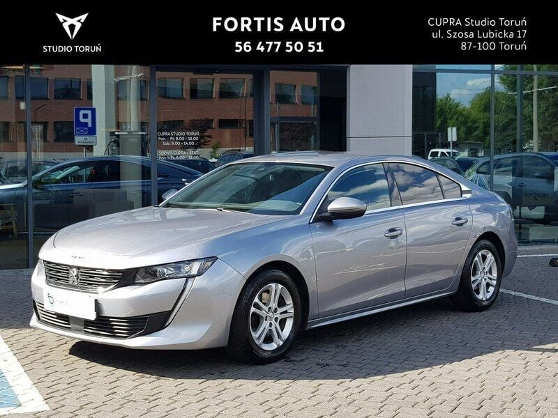 Szary Używany 2020 Peugeot 508 Sedan/Limuzyna | 75 900 zł (Uczciwa cena) - Obraz 1/4