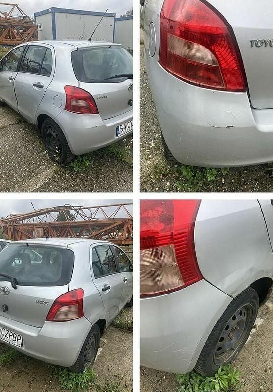 Srebrny Używany 2007 Toyota Yaris Luna Hatchback | 5400 zł (Dobra cena) - Obraz 1/3