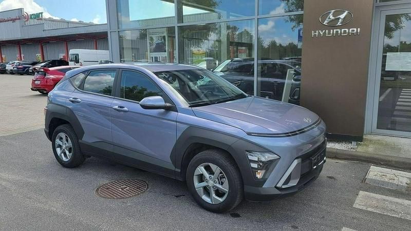 Niebieski Używany 2023 Hyundai Kona SUV | 102 900 zł (Drogi) - Obraz 1/4