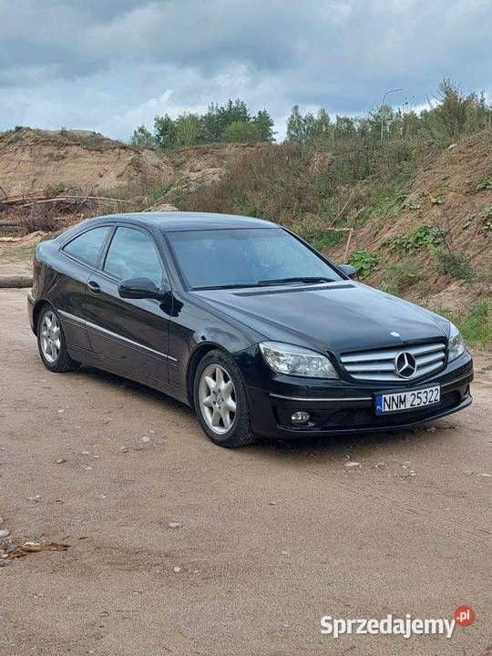 Czarny Używany 2008 Mercedes CLC180 Hatchback | 26 900 zł - Obraz 1/4