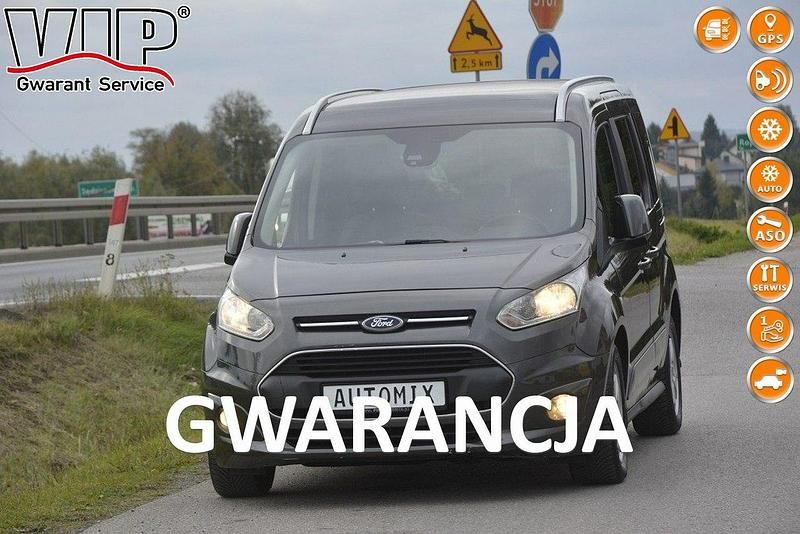 Szary Używany 2016 Ford Tourneo Connect Minivan | 41 100 zł - Obraz 1/4