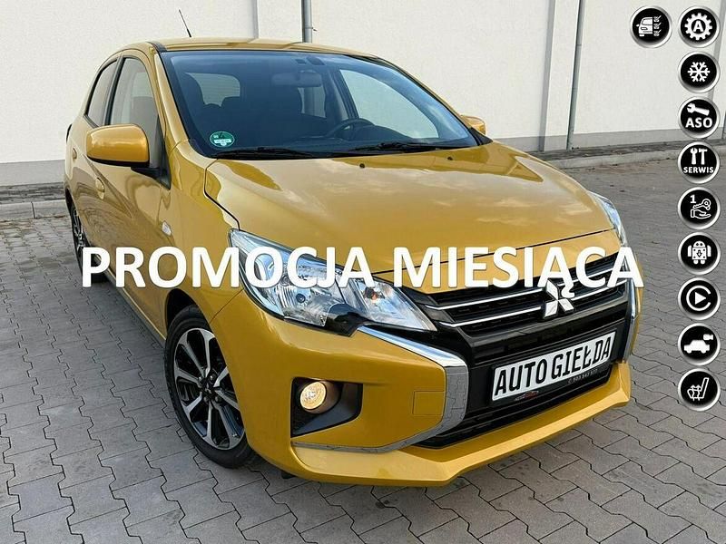 Żółtozłoty Używany 2023 Mitsubishi Space Star Hatchback | 55 999 zł (Dość drogi) - Obraz 1/4