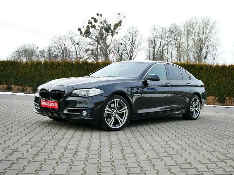 Czarny Używany 2014 BMW 525 Comfort Edition Sedan/Limuzyna | 54 500 zł (Dobra cena) - Obraz 1/4