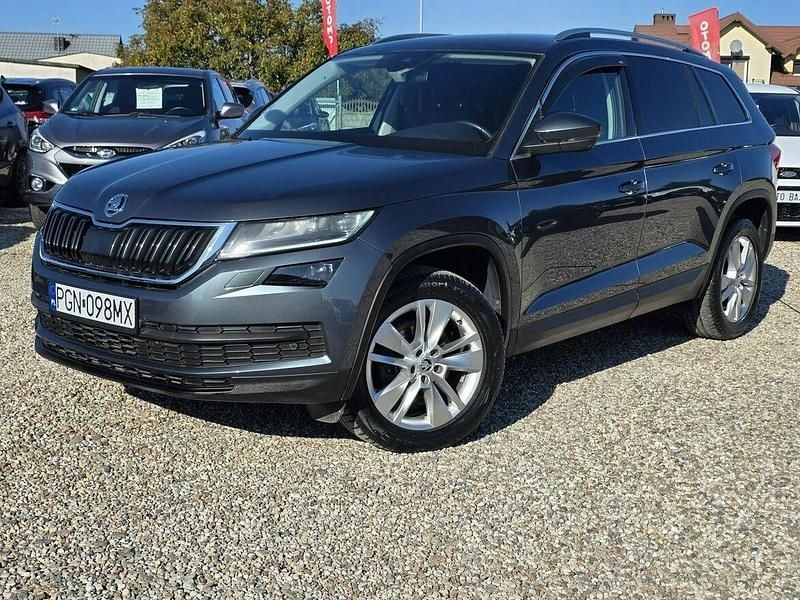Szary (metalik) Używany 2017 Skoda Kodiaq SUV | 78 900 zł (Uczciwa cena) - Obraz 1/4