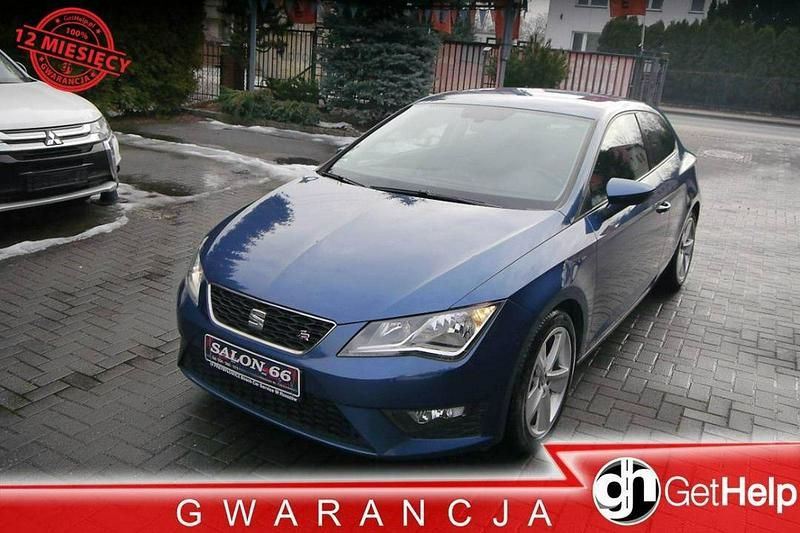 Używany Seat Leon FR 150 KM (110 kW) 2014 Niebieski (metalik) Hatchback