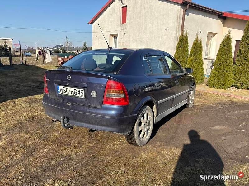 Używany Opel Astra 2001 Granatowy Hatchback