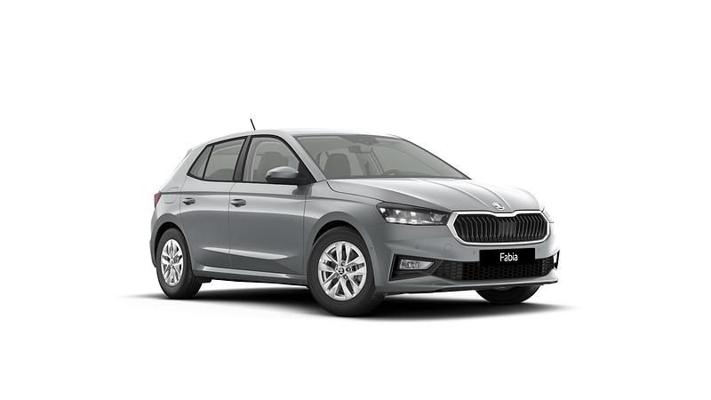 Nowe Skoda Fabia Drive 85 KM (62 kW) 2026 Srebrny smokey diamond metalizowany Hatchback