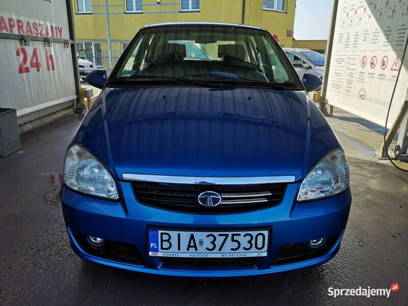 Niebieski (metalik) Używany 2007 Tata Indica Hatchback | 3199 zł - Obraz 1/4