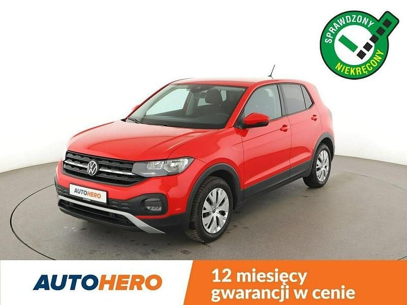 Czerwony Używany 2020 VW T-Cross SUV | 57 900 zł (Uczciwa cena) - Obraz 1/3