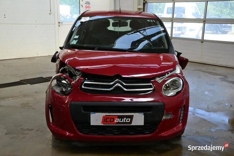 Bordowy Używany 2018 Citroën C1 Hatchback | 9800 zł - Obraz 1/4