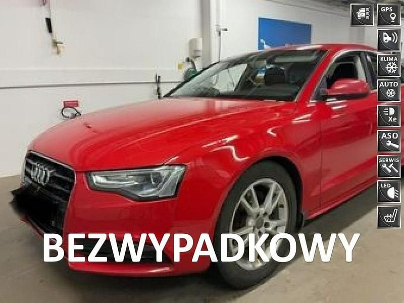 Czerwony Używany 2013 Audi A5 Sportback Hatchback | 49 900 zł - Obraz 1/4