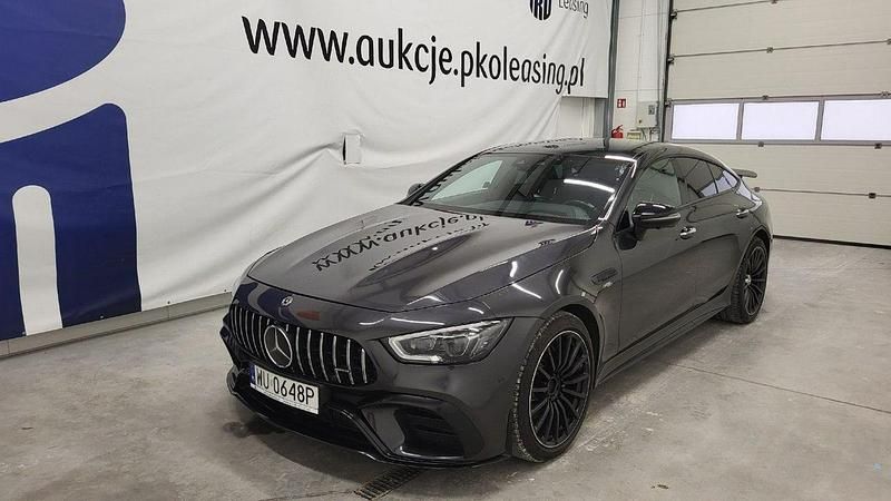 Grafitowy (metalik) Używany 2019 Mercedes AMG GT AMG Sedan/Limuzyna | 210 000 zł - Obraz 1/4