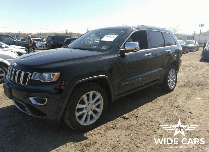 Czarny (metalik) Używany 2017 Jeep Grand Cherokee Limited SUV | 46 100 zł - Obraz 1/4