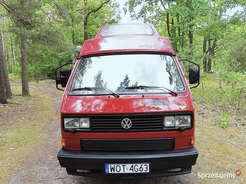 Czerwony Używany 1987 VW T3 California Van | 59 000 zł - Obraz 1/4