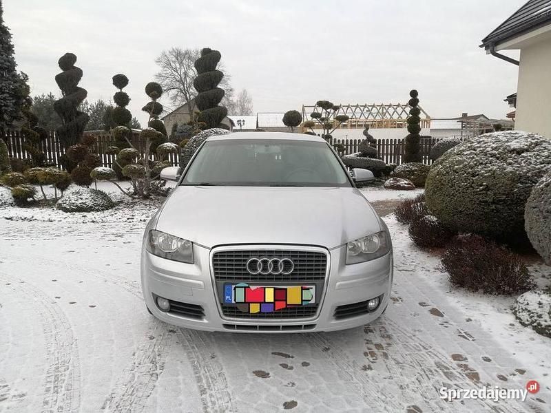 Srebrny Używany 2006 Audi A3 Hatchback | 14 500 zł (Uczciwa cena) - Obraz 1/4