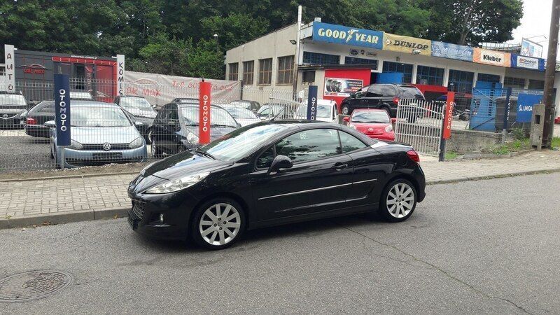 Używany Peugeot 207 CC 120 KM (88 kW) 2009 Czarny Kabriolet