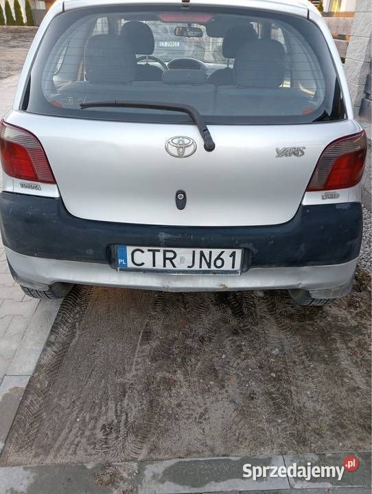 Srebrny Używany 2003 Toyota Yaris Hatchback | 2900 zł (Uczciwa cena) - Obraz 1/4