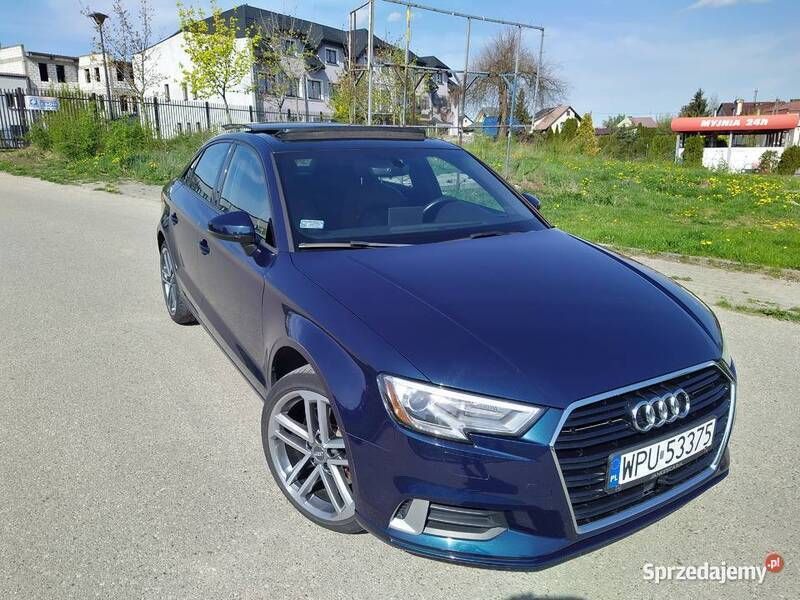 Niebieski Używany 2016 Audi A3 S-Line Sedan/Limuzyna | 62 800 zł (Uczciwa cena) - Obraz 1/4
