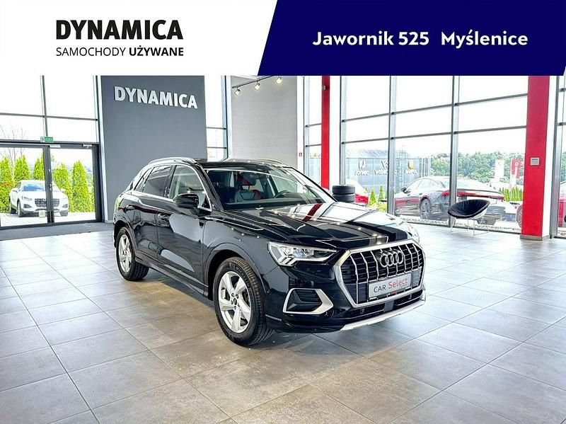Czarny Używany 2022 Audi Q3 Advanced Plus SUV | 139 800 zł (Drogi) - Obraz 1/3