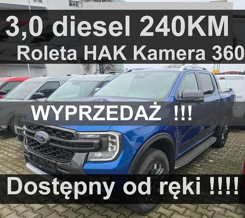 Niebieski Nowe 2024 Ford Ranger Wildtrack Pickup | 271 445 zł (Uczciwa cena) - Obraz 1/4