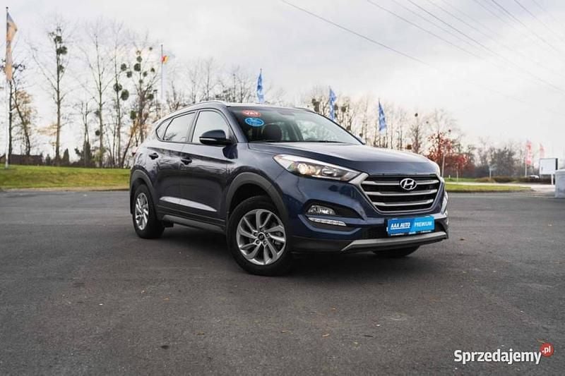 Niebieski Używany 2016 Hyundai Tucson SUV | 65 999 zł (Uczciwa cena) - Obraz 1/4