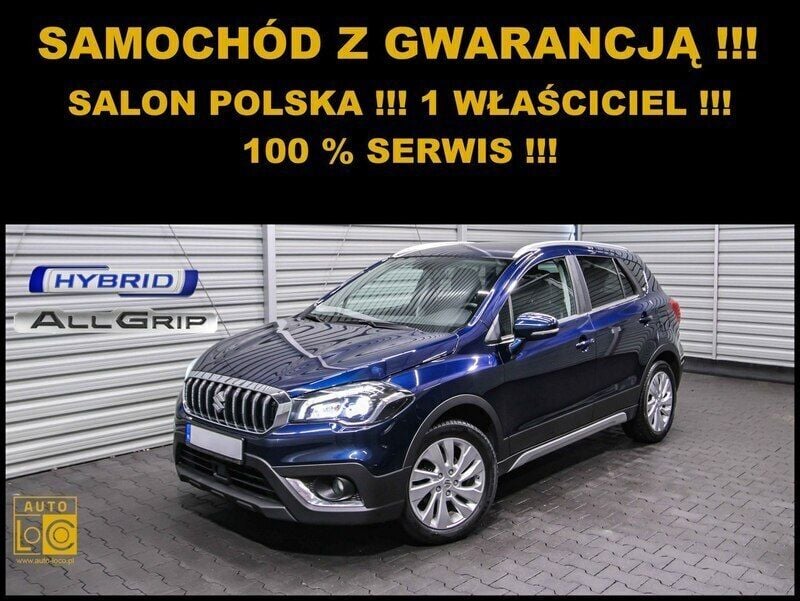 Niebieski ciemny (metalik) Używany 2020 Suzuki SX4 S-Cross SUV | 74 444 zł (Uczciwa cena) - Obraz 1/4