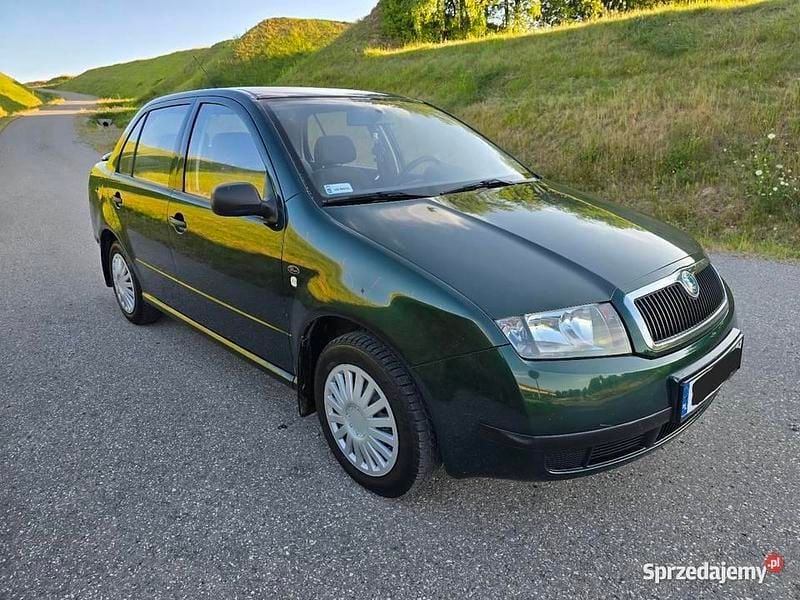 Zielony Używany 2002 Skoda Fabia Sedan/Limuzyna | 4999 zł (Uczciwa cena) - Obraz 1/4