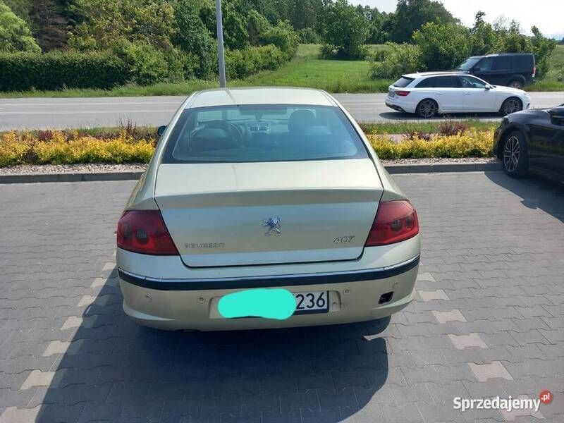 Używany Peugeot 407 2005 Złoty Sedan/Limuzyna