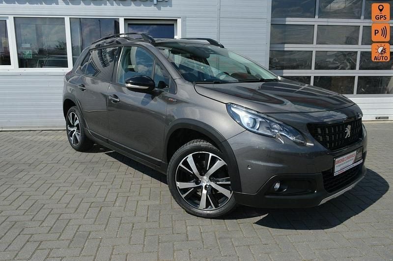 Szary Używany 2017 Peugeot 2008 GT-line SUV | 36 900 zł (Super Cena) - Obraz 1/4