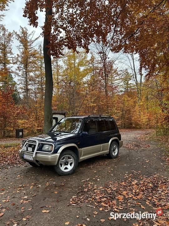 Niebieski Używany 1997 Suzuki Vitara SUV | 16 500 zł - Obraz 1/4