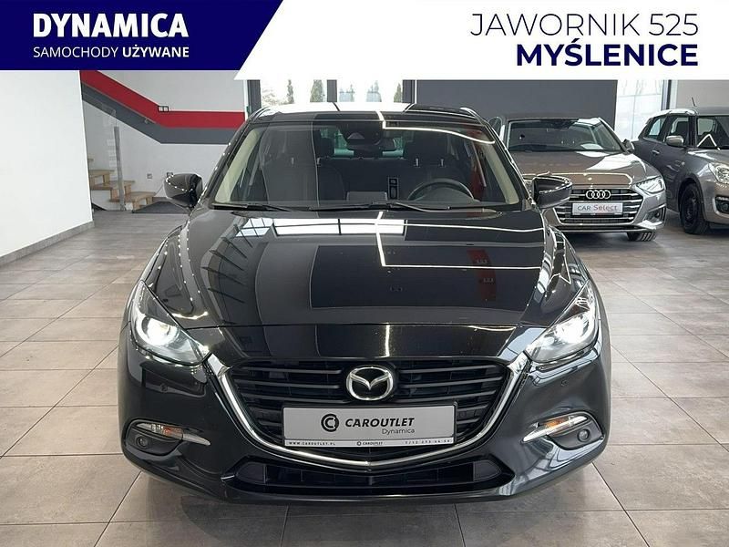 Czarny Używany 2017 Mazda 3 Sedan/Limuzyna | 42 900 zł (Super Cena) - Obraz 1/2