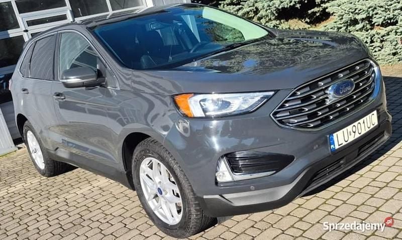 Szary Używany 2021 Ford Edge Titanium SUV | 68 500 zł (Super Cena) - Obraz 1/4