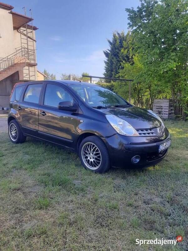 Czarny Używany 2006 Nissan Note Minivan | 7500 zł (Uczciwa cena) - Obraz 1/4